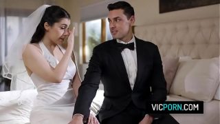 Hot Italian bride Valentina Nappi analed on her wedding day