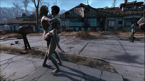 Fallout 4 Sanctuary by night