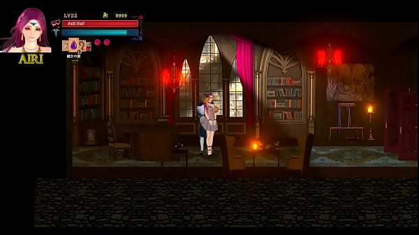 Pink haired lady giving a blowjob in Ghell2 hentai game new gameplay